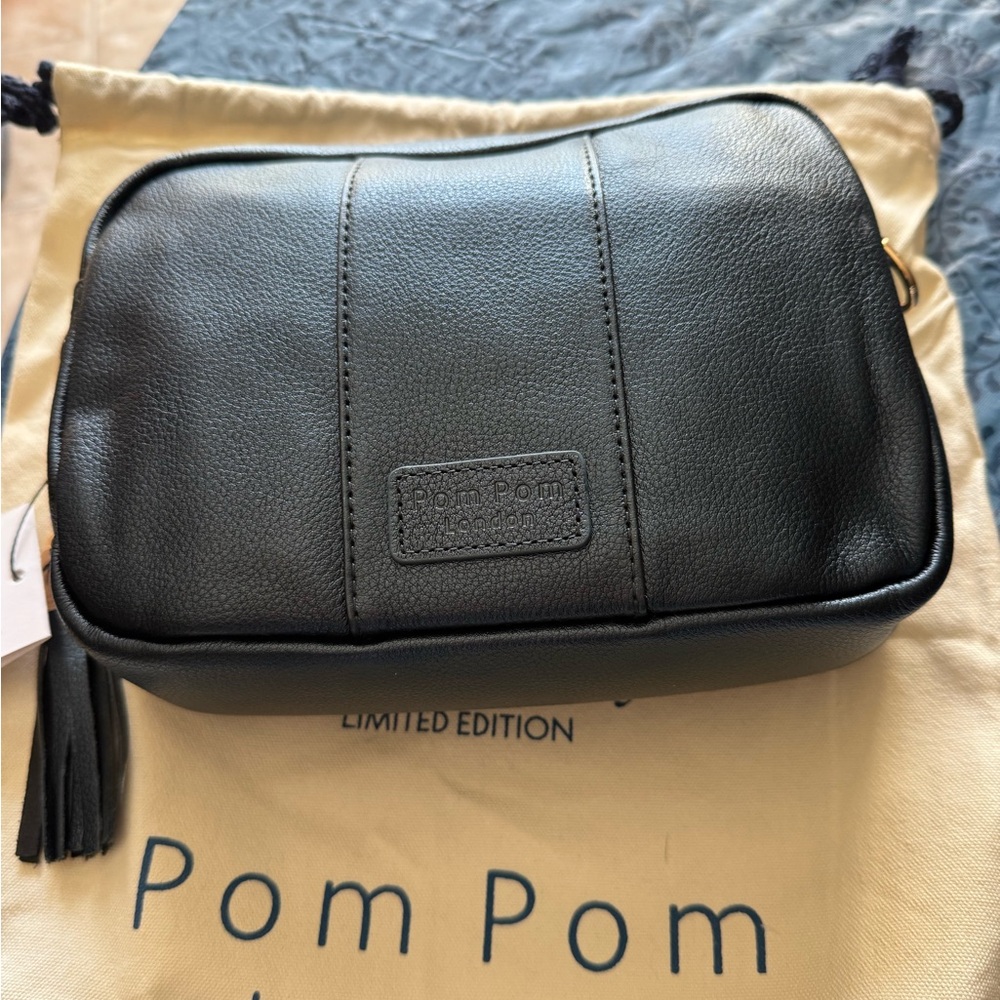 Pom Pom London Limited Edition sapphire blue Original City Bag